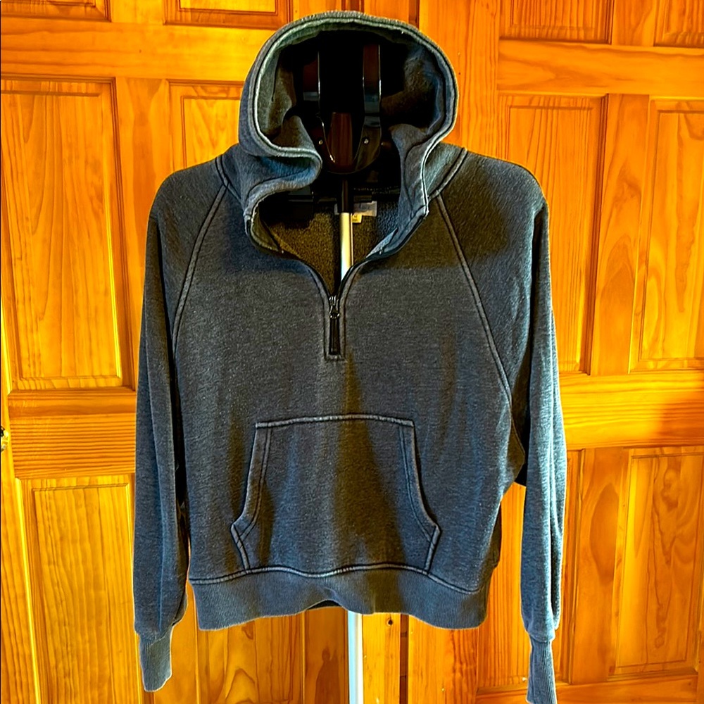Grace & Lace women’s charcoal quarter zip sweatshirt